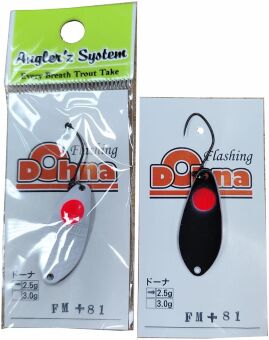Блесна колеблющаяся Anglers System DOHNA ltd 2.5гр #FM+81 Блесна колеблющаяся Anglers System DOHNA ltd 2.5гр #FM+81